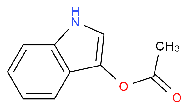 Indoxyl acetate_分子结构_CAS_608-08-2)