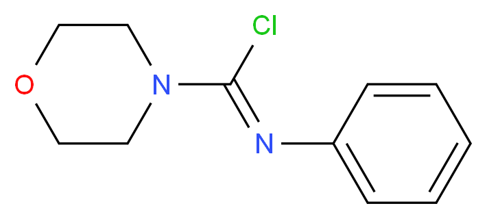 N-phenylmorpholine-4-carboximidoyl chloride_分子结构_CAS_30543-38-5)