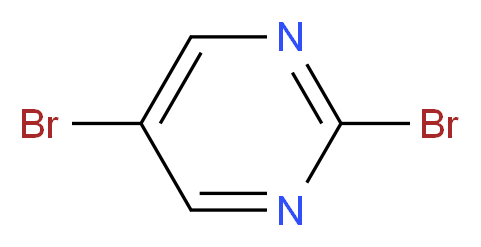 2,5-Dibromopyrimidine_分子结构_CAS_32779-37-6)