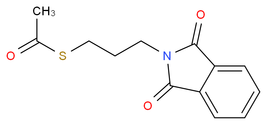 N-(3-乙酰丙基硫氧嘧啶)邻苯二甲酰亚胺_分子结构_CAS_221218-66-2)