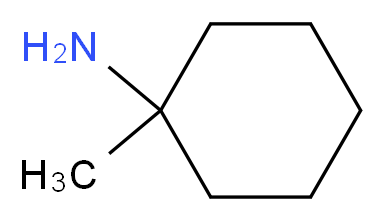 1-methylcyclohexan-1-amine_分子结构_CAS_)