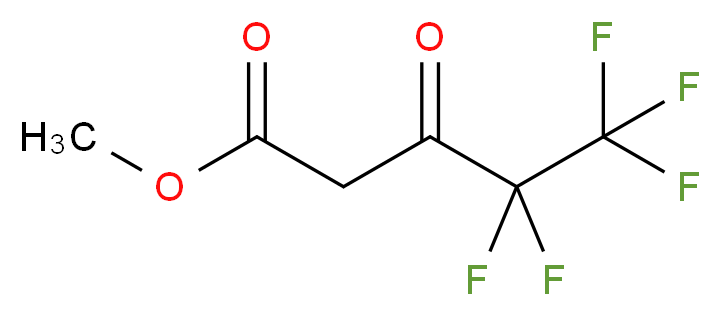 Methyl pentafluoropropionylacetate 95%_分子结构_CAS_104857-88-7)