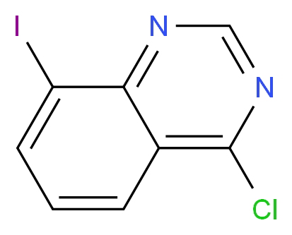 4-chloro-8-iodoquinazoline_分子结构_CAS_125096-73-3