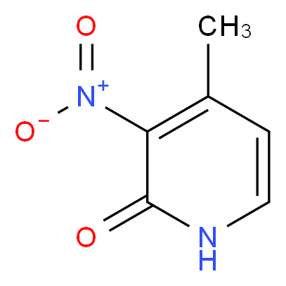 4-methyl-3-nitro-1,2-dihydropyridin-2-one_分子结构_CAS_)