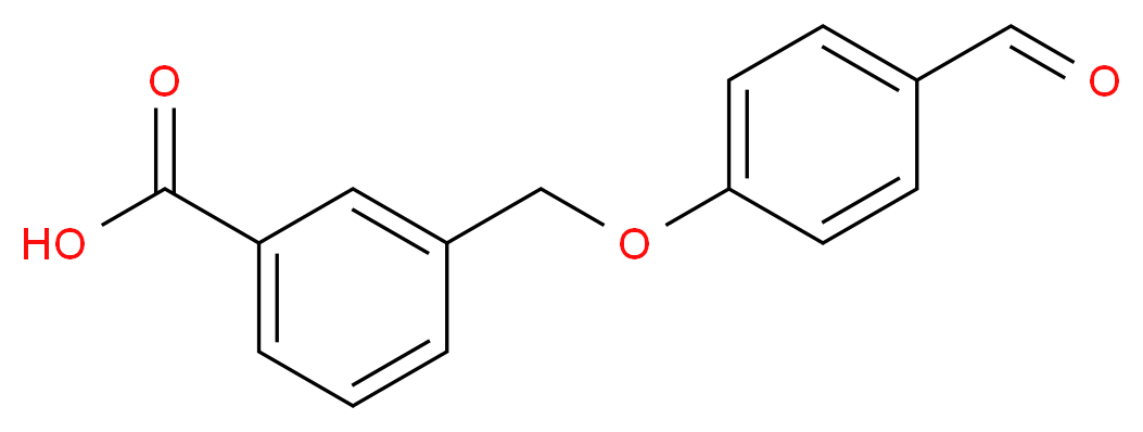 3-[(4-formylphenoxy)methyl]benzoic acid_分子结构_CAS_479578-95-5)