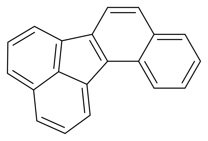 pentacyclo[10.7.1.0<sup>2</sup>,<sup>1</sup><sup>1</sup>.0<sup>3</sup>,<sup>8</sup>.0<sup>1</sup><sup>6</sup>,<sup>2</sup><sup>0</sup>]icosa-1(20),2(11),3,5,7,9,12,14,16,18-decaene_分子结构_CAS_205-82-3