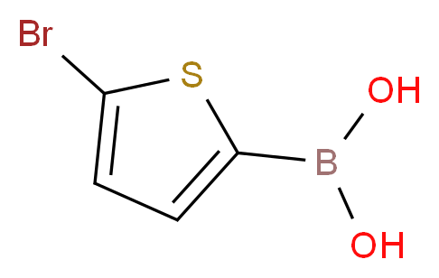 5-溴-2-噻吩硼酸_分子结构_CAS_162607-17-2)