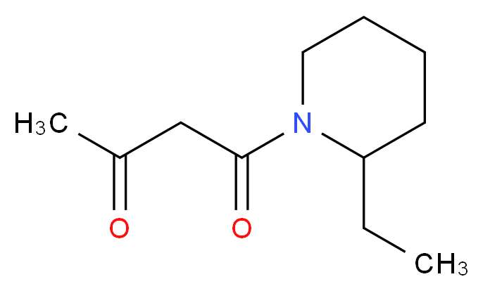 4-(2-Ethylpiperidin-1-yl)-4-oxobutan-2-one_分子结构_CAS_915923-74-9)