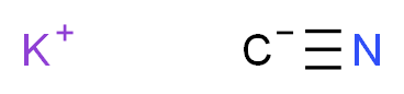 potassium iminomethanide_分子结构_CAS_151-50-8