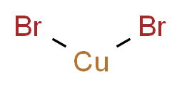溴化铜(II)_分子结构_CAS_7789-45-9)