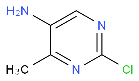 5-Amino-2-chloro-4-methylpyrimidine_分子结构_CAS_20090-69-1)