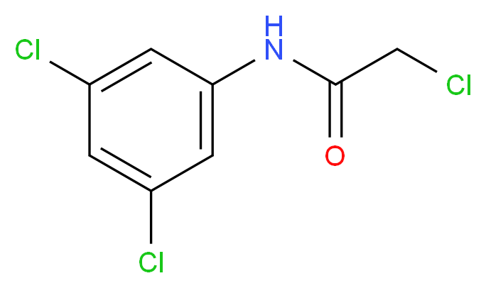 N1-(3,5-dichlorophenyl)-2-chloroacetamide_分子结构_CAS_33560-48-4)