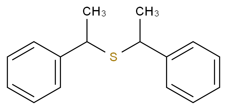 bis (&alpha;-PHENYLETHYL)SULFIDE_分子结构_CAS_838-59-5)