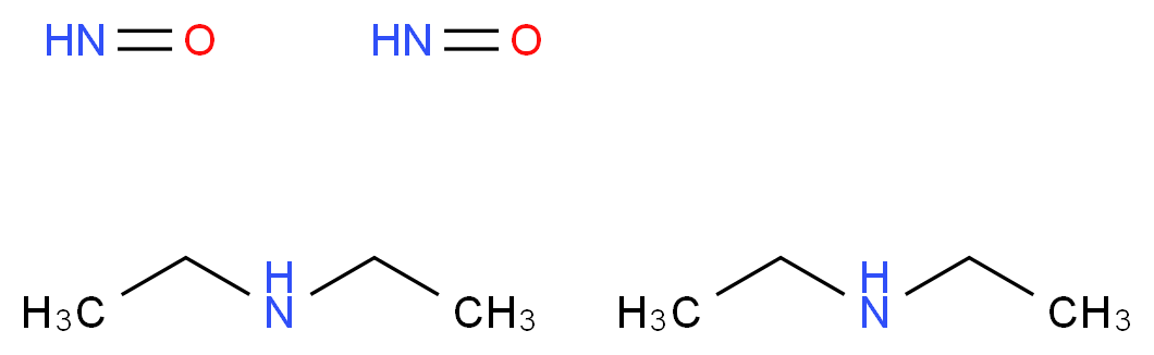 DIETHYLAMINE bis(NITRIC OXIDE) ADDUCT_分子结构_CAS_56329-27-2)