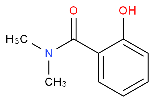 2-Hydroxy-N,N-dimethylbenzamide_分子结构_CAS_1778-08-1)