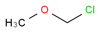 chloro(methoxy)methane_分子结构_CAS_107-30-2