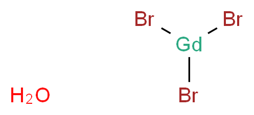 溴化钆(III) 水合物_分子结构_CAS_30010-20-9)