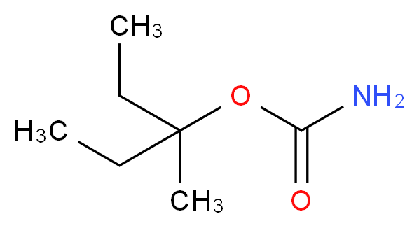 Emylcamate_分子结构_CAS_78-28-4)