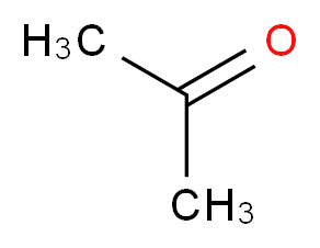 CAS_67-64-1 molecular structure