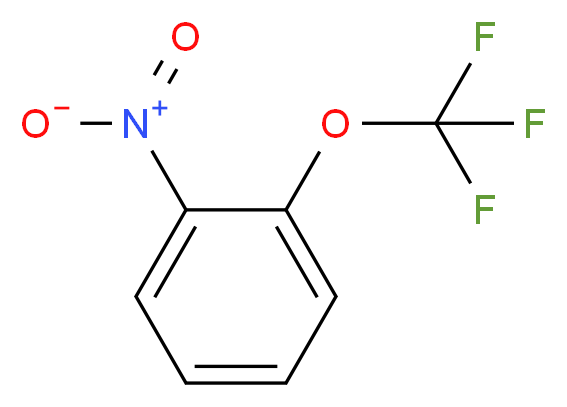 1-nitro-2-(trifluoromethoxy)benzene_分子结构_CAS_1644-88-8