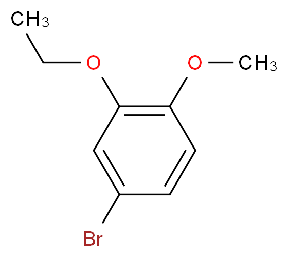 4-bromo-2-ethoxy-1-methoxybenzene_分子结构_CAS_52849-52-2