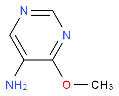 4-methoxypyrimidin-5-amine_分子结构_CAS_)