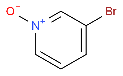 3-溴吡啶-N-氧化物_分子结构_CAS_2402-97-3)