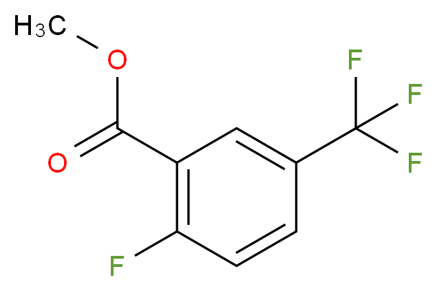 Methyl 2-fluoro-5-(trifluoromethyl)-benzenecarboxylate_分子结构_CAS_556112-92-6)