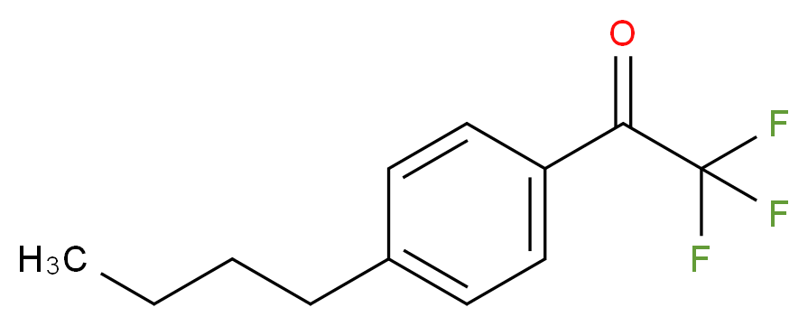 4'-Butyl-2,2,2-trifluoroacetophenone 97%_分子结构_CAS_40739-44-4)