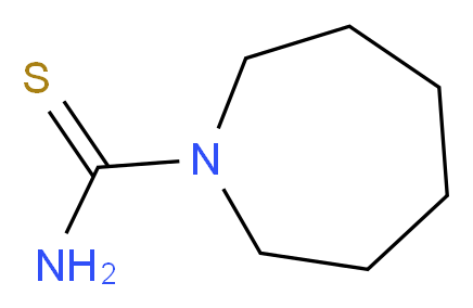 azepane-1-carbothioamide_分子结构_CAS_)
