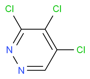 3,4,5-Trichloropyridazine_分子结构_CAS_14161-11-6)