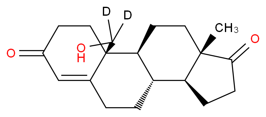 19-Hydroxy Androstendione-19-d2_分子结构_CAS_71995-64-7)