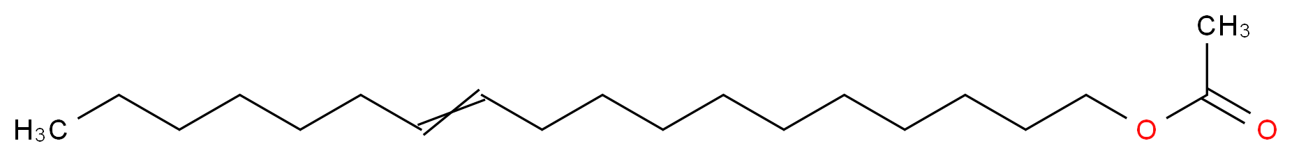 Vaccenyl acetate_分子结构_CAS_6186-98-7)