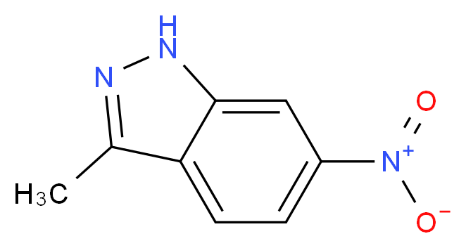 3-Methyl-6-nitro-1H-indazole_分子结构_CAS_6494-19-5)