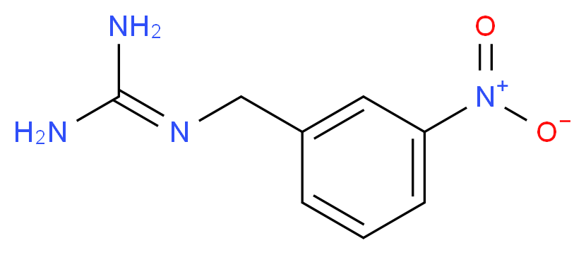 (3-NITROBENZYL)GUANIDINE_分子结构_CAS_93338-63-7)