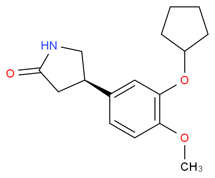 (S)-Rolipram_分子结构_CAS_)