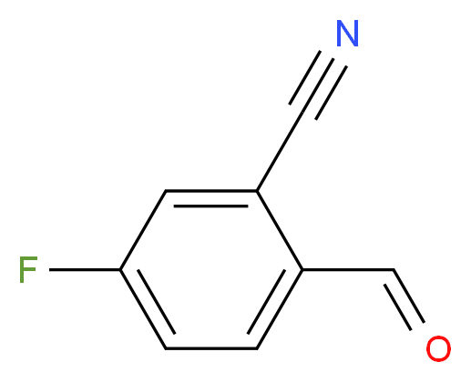 5-Fluoro-2-formylbenzonitrile_分子结构_CAS_)