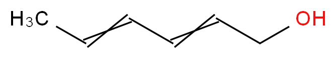 2,4-HEXADIEN-1-OL TECHNICAL GRADE_分子结构_CAS_111-28-4)