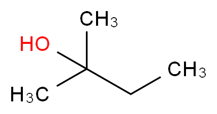 2-甲基-2-丁醇_分子结构_CAS_75-85-4)