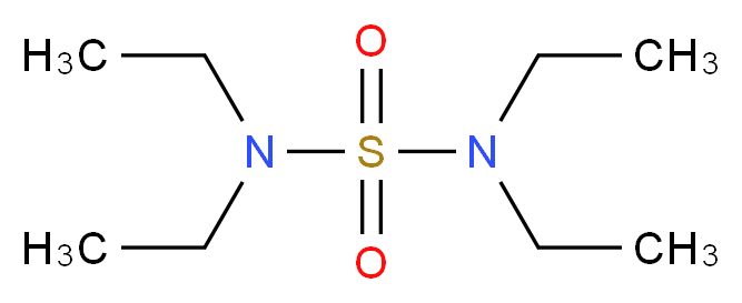 (diethylsulfamoyl)diethylamine_分子结构_CAS_2832-49-7