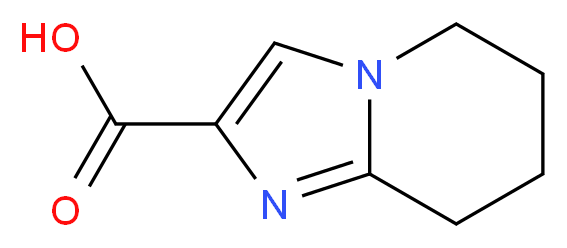 5,6,7,8-Tetrahydroimidazo[1,2-a]pyridine-2-carboxylic acid_分子结构_CAS_917364-11-5)