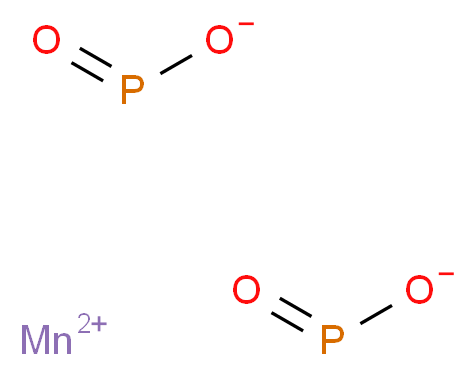 manganese(2+) ion diphosphinate_分子结构_CAS_10043-84-2