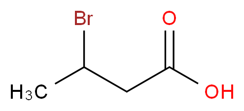 3-bromobutanoic acid_分子结构_CAS_2623-86-1