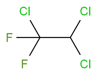 1,1-Difluoro-1,2,2-trichloroethane_分子结构_CAS_354-21-2)