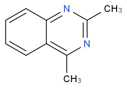 2,4-dimethylquinazoline_分子结构_CAS_703-63-9