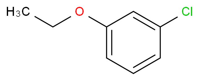 1-chloro-3-ethoxybenzene_分子结构_CAS_2655-83-6