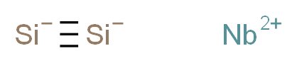 niobium(2+) ion disilyne_分子结构_CAS_12034-80-9