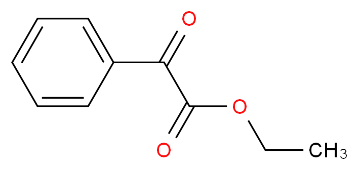 ethyl 2-oxo-2-phenylacetate_分子结构_CAS_1603-79-8