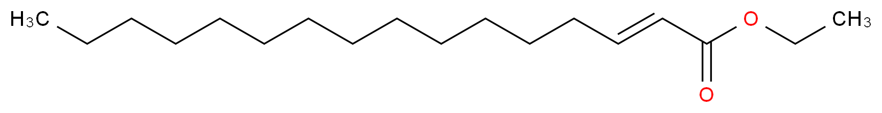 (2E)-2-Hexadecenoic Acid Ethyl Ester_分子结构_CAS_135251-95-5)