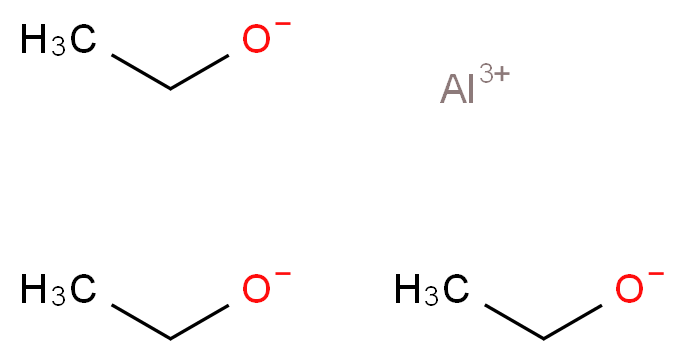 aluminium(3+) ion triethanolate_分子结构_CAS_555-75-9